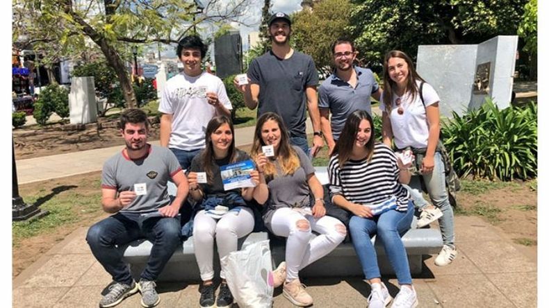 SALUD. La juventud Pro, con su campaña por el hospital..