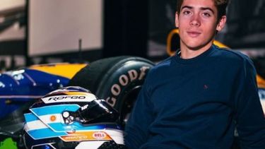 CASCO. Franco se prepara para su segundo año en la F3..