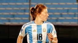 Annika Paz tuvo pocas chances en la derrota de Argentina frente a Corea del Sur.