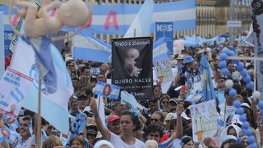 PROTESTAS. Será una de las actividades de quienes rechazan el aborto..