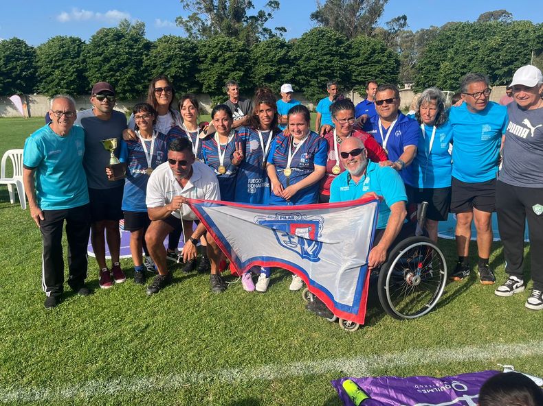INMENSA ALEGRÍA. Medalla de oro para el Fútbol PCD femenino.
