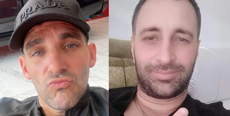 VÍCTIMAS. Marcelo González Algerini y Fabián Jardon Sturm.