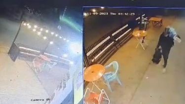 El robo tuvo lugar en una carnicería de la calle Tomás Márquez, frente a la estación de trenes.&nbsp;