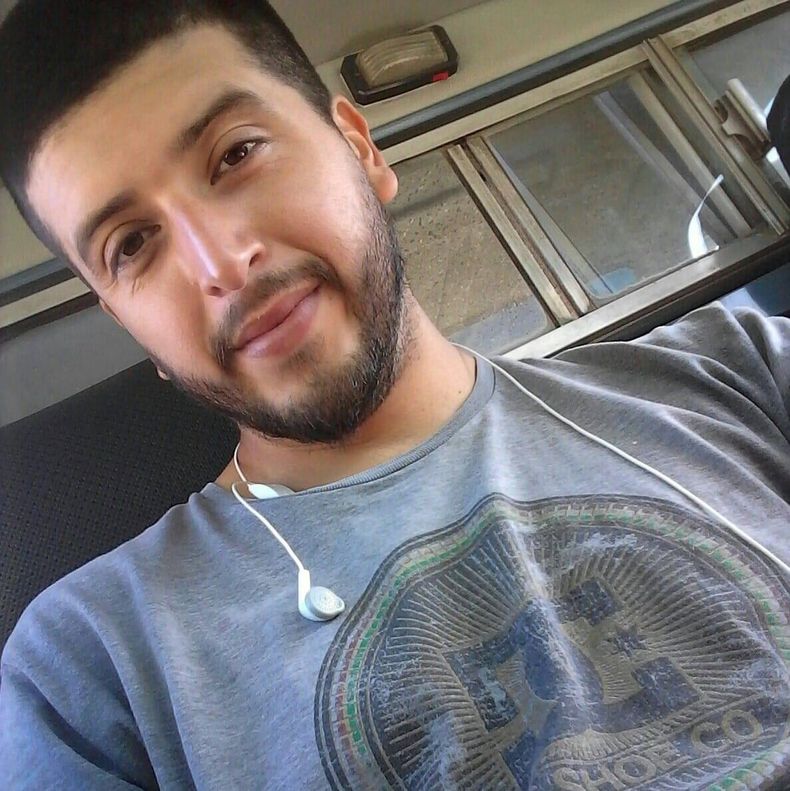 Ariel Bustamante, v&iacute;ctima del accidente en la ruta 28.