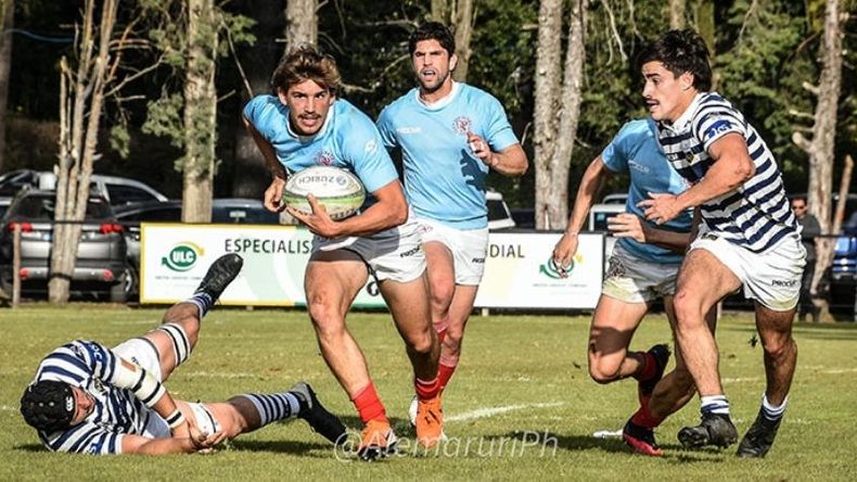 AL ATAQUE. Ruíz Guiñazú aportó 2 penales y una conversión en el triunfo. (FOTO: ALEJANDRA MAURI)..