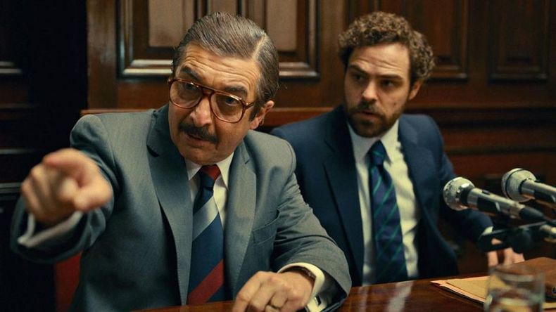 PROTAGONISTAS. Ricardo Darín y Peter Lanzani.&nbsp;