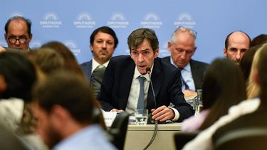 AUDIENCIA. El secretario de Energía, Eduardo Rodríguez Chirillo, planteó la reducción de subsidios.
