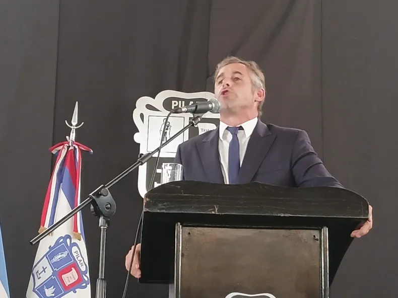 DISCURSO Achval repas su gestin cuestion al gobierno de Milei y prometi seguir transformado Pilarnbsp