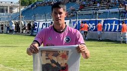 DEDICATORIA Mathas Crocco autor del nico gol del partido