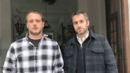 Laurent y Achával, luego de una reunión con Ducoté en mayo..