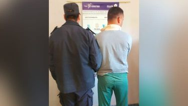 detuvieron a un violento sujeto en manzanares