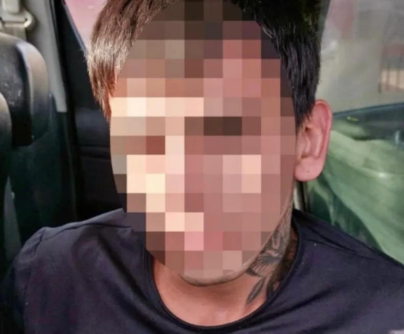 PRIMER DETENIDO. Kevin Damián G., de 21 años, está acusado de ser el autor material del crimen de Sergio Fernández. 
