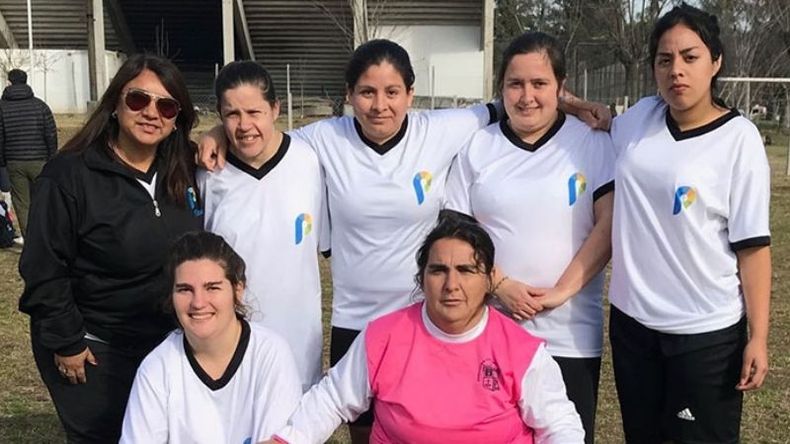 A LA FELIZ. Las chicas del Fútbol Especial irán a Mar del Plata por segunda vez consecutiva..