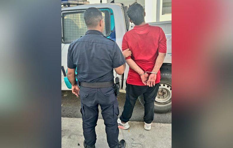 VIOLENTO. El ahora detenido golpeó a su novia embarazada de cinco meses.&nbsp;
