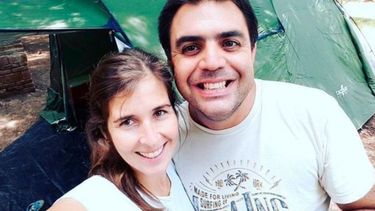 Laura Sirera y Matías Bernal. .