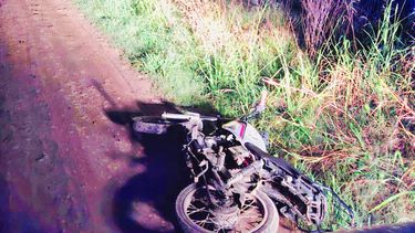 La moto había sido robada horas antes en Zelaya. La moto había sido robada horas antes en Zelaya.