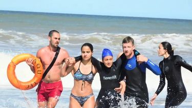 Los Guardavidas de Pilar en las playas de Mar de Ajó.
