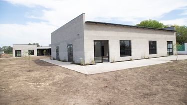 Las obras para para la construcción del Club Municipal Lionel Messi avanzan a paso firme.&nbsp;