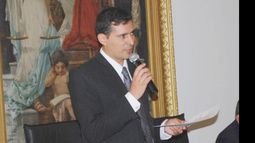 Con luz verde. José Cuello, uno de los impulsores del proyecto..