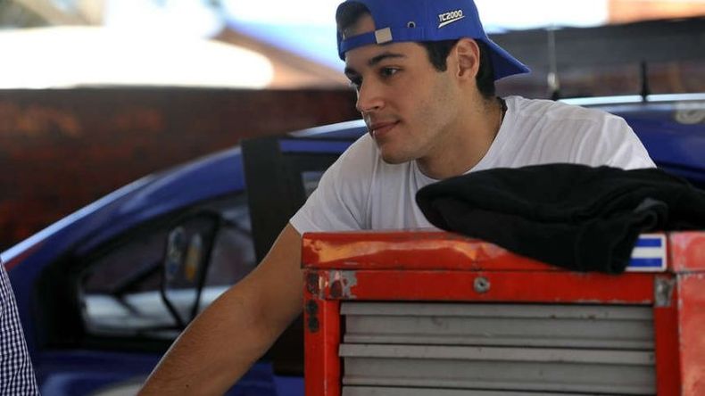 Diego Azar probó en Junín antes de viajar a Rosario. Foto: Carburando..