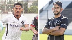 REGRESOS. Lucas y Nahuel Ríos esperan su chance de jugar ante el Docke..