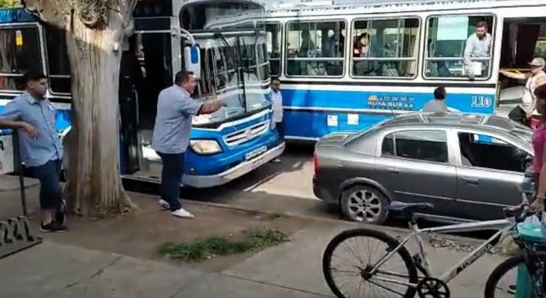 Este jueves hubo una nueva discusión en la Avenida Márquez.