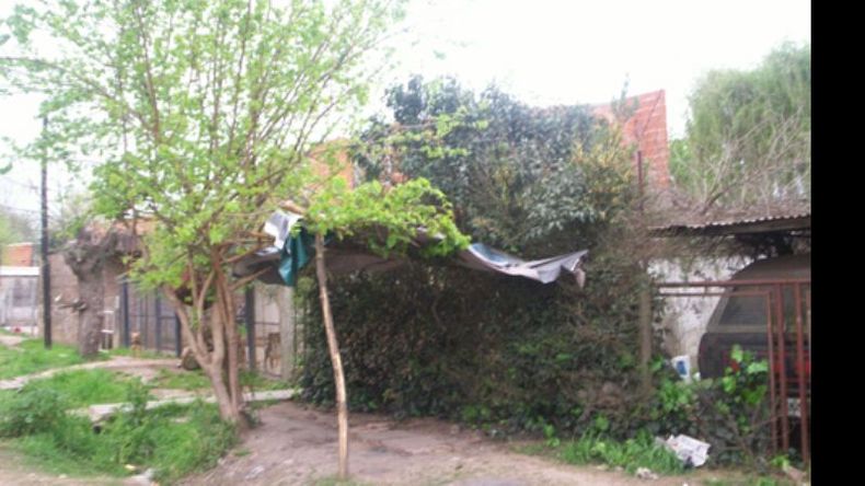 Según los vecinos, en este lugar suelen juntarse los jóvenes..
