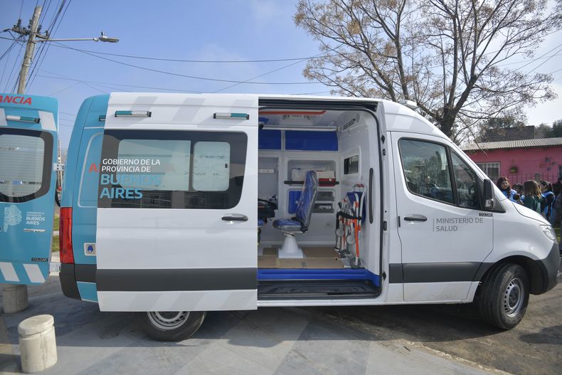 Así es la nueva ambulancia de alta complejidad que se incorpora a Pilar.