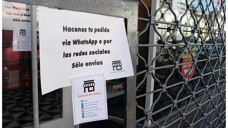 HACEN PIRUETAS. Los comercios buscan cómo sobrevivir..