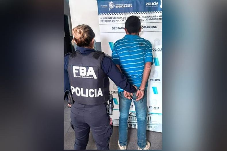 El detenido por el robo de cables tiene 24 años y es de Lagomarsino.&nbsp;