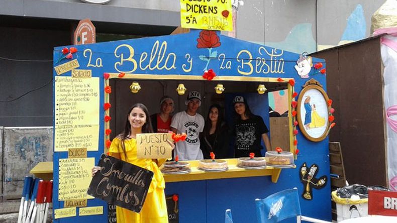 “La bella y la bestia”, Colegio Federico Dickens de Del Viso..