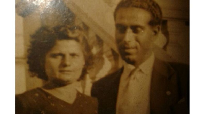 RECUERDO. Floriano López con su esposa María D´Aloi. Fue intendente de Pilar entre 1952 y 1955.