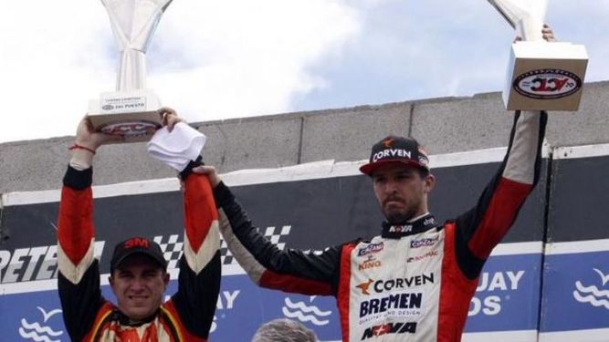 RIVALES. Werner y Rossi se verán las caras, otra vez, en La Plata, donde pelearán por el título..