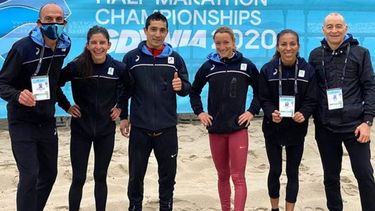 daiana se prepara para los 21k de polonia