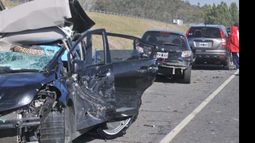 El accidente se produjo en la Ruta 2. El médico iba de vacaciones..