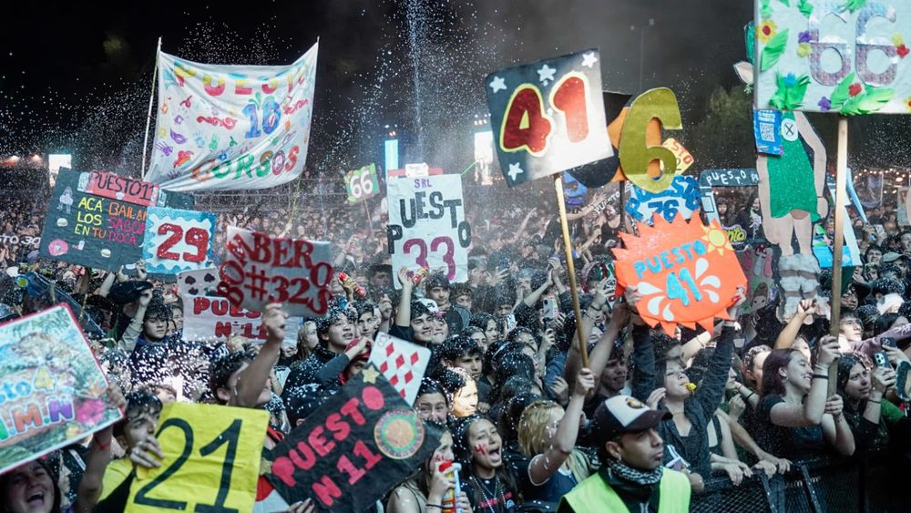 Una vez más, los estudiantes animaron las Fiestas Patronales.