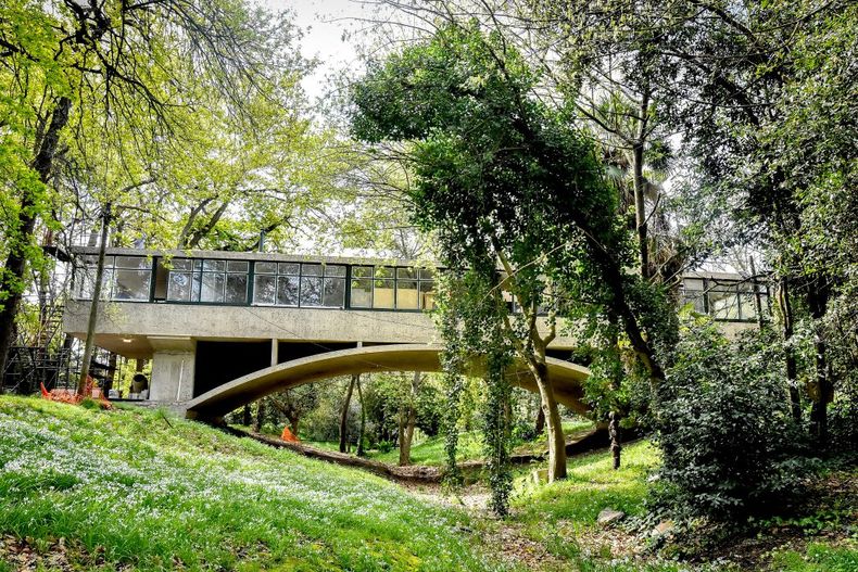 La casa sigue la lógica de la naturaleza. (Infobae).jpg
