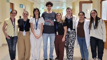 El equipo que investiga el dolor en cáncer en la Universidad Austral.