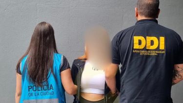 La viuda negra fue detenida en el barrio de Flores.