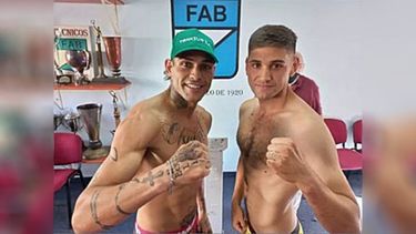 GOLPE A GOLPE. Yoel Peralta en el pesaje de la FAB..