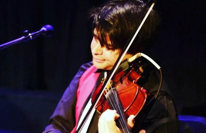 Aldo Ortiz, violinista y compositor.