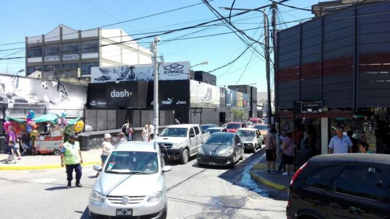 Hubo demoras en el tránsito..