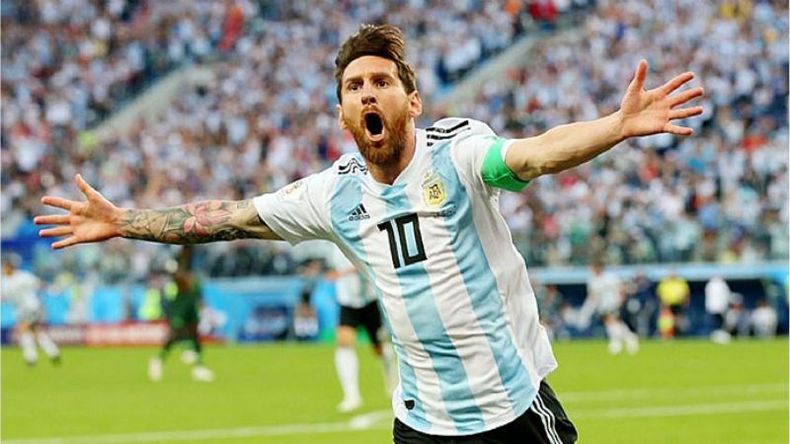 ¡GOOOL! Vení alentar a Messi y Argentina al microestadio..