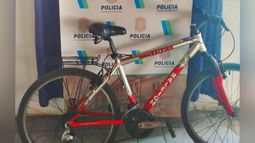 La bicicleta robada fue recuperada en poder del ladrón. La bicicleta robada fue recuperada en poder del ladrón.
