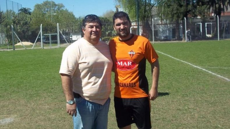 RO-RO. Roberto y Rodrigo Guzmán llevan adelante el Club Deportivo Manzanares..