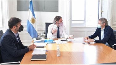 SEMANA DE REUNIONES. El encuentro en la Rosada puso fecha para la toma de decisiones..
