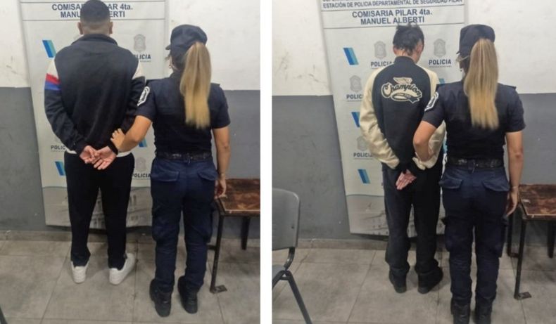 DETENIDOS. Ambos tienen 26 años y son de nacionalidad colombiana.