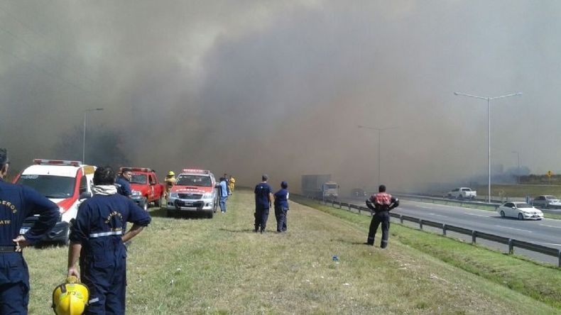 Foto: Bomberos de Pilar..