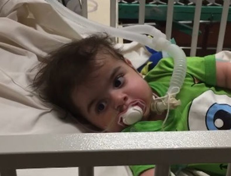 Felipe ya está en una sala del Hospital Garrahan, luego de 5 meses en terapia.