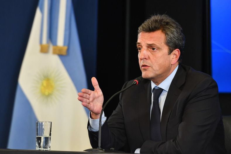 NÚMEROS. Sergio Massa, ministro de Economía.